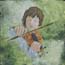 miniature painting violist