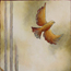 Painting Flying with broken wings, painting in commission Atelier for Hope